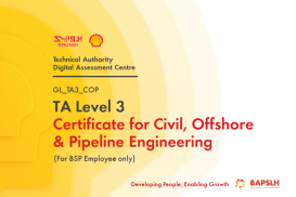 [BSP ONLY] TA Level 3 Certificate for Civil, Offshore and Pipeline Engineering (GL_TA3_COP)